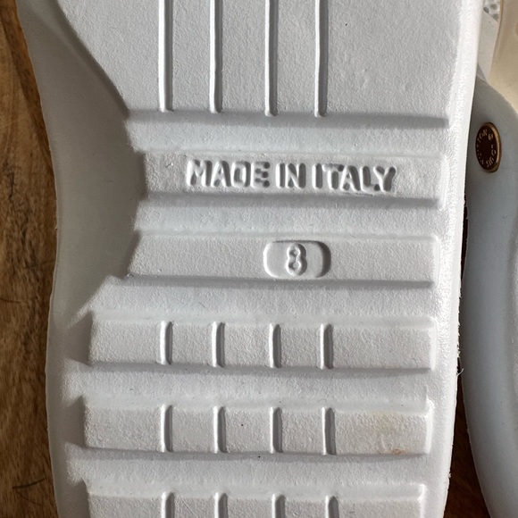 Louis Vuitton Bom Dia Multi Color Clear Monogram Pool Slides sz: 8 - Picture 9 of 10